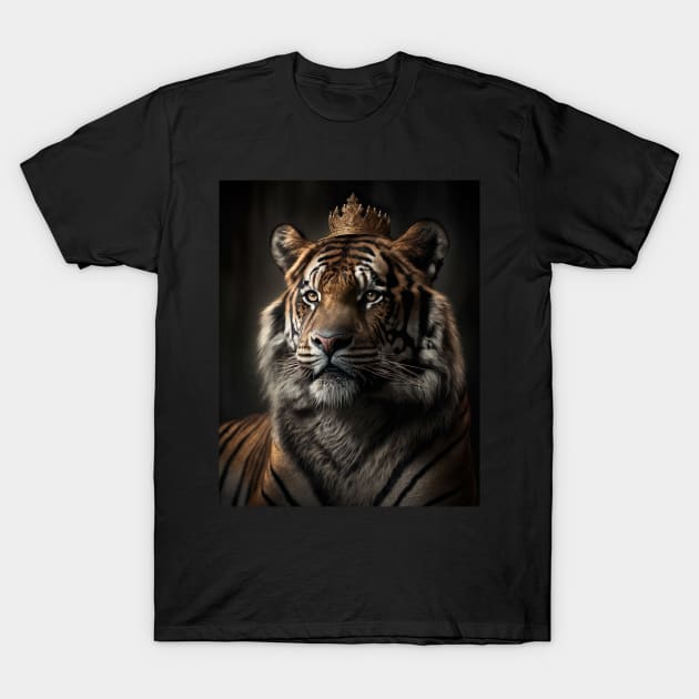 Tiger King T-Shirt by AstrAI